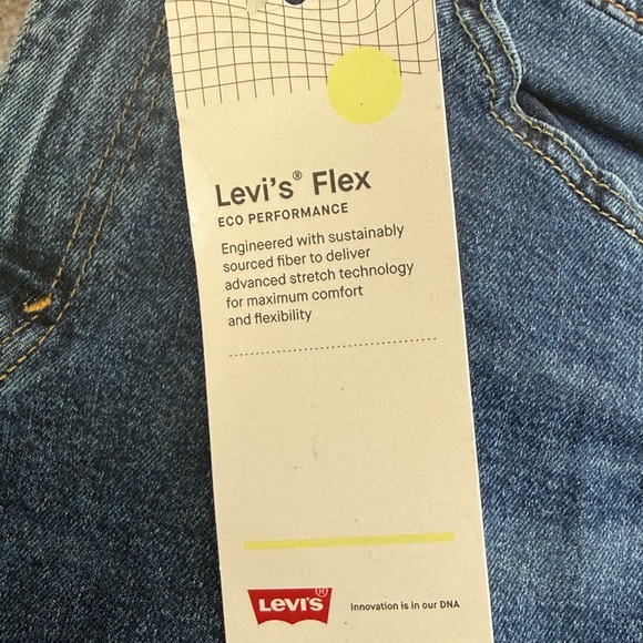 Levi's Men's 511 Slim Straight Flex Jeans in Medium Blue, 30 x 30 - Picture 6 of 6
